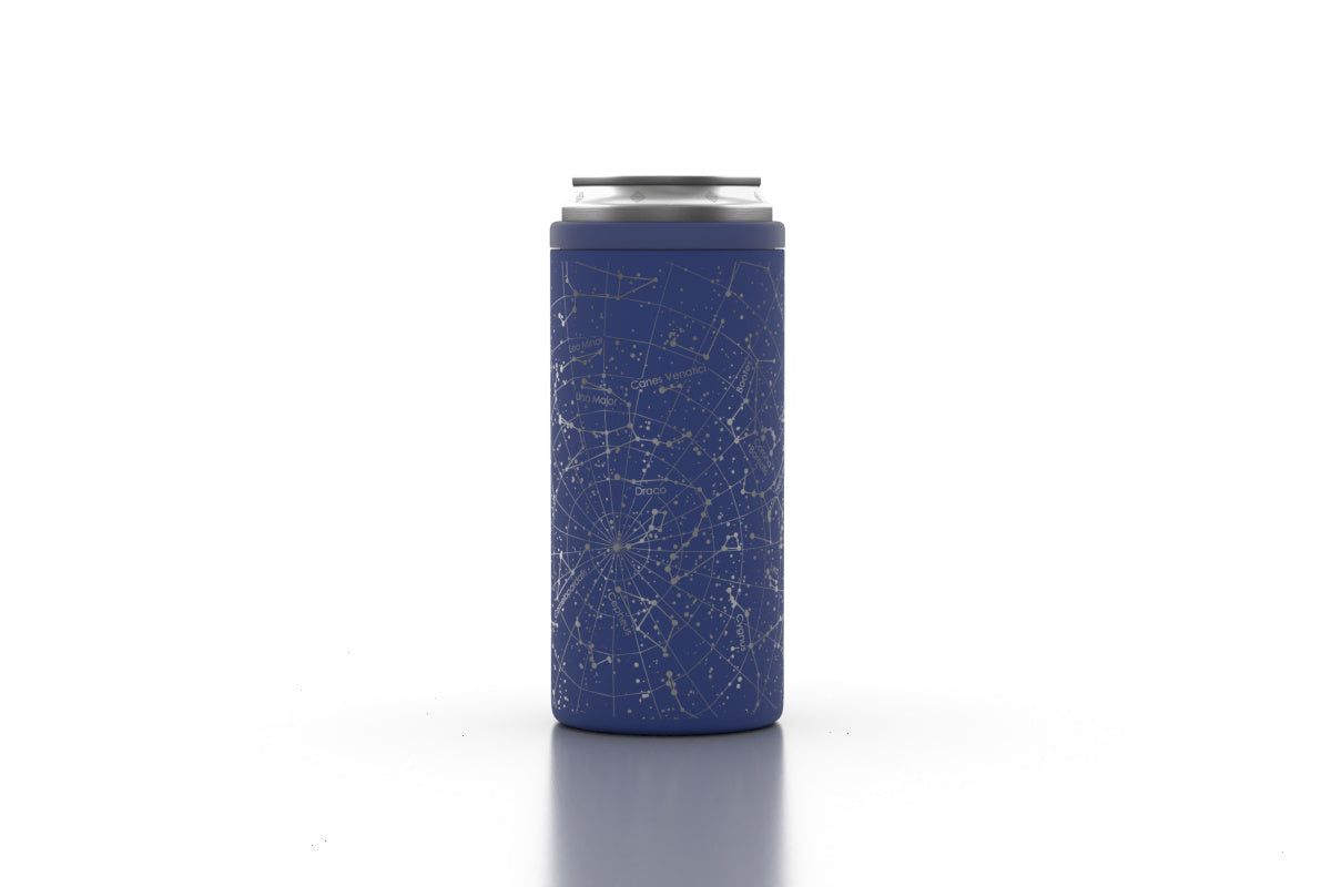 Night Sky Insulated 12 oz Slim Can Cooler