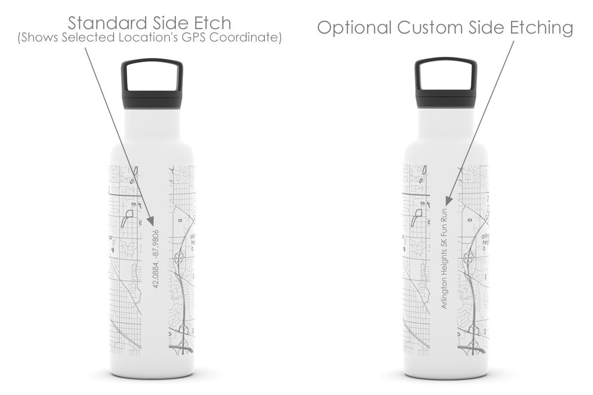 Custom Funny Quotes and Sayings Water Bottles - Laser Engraved