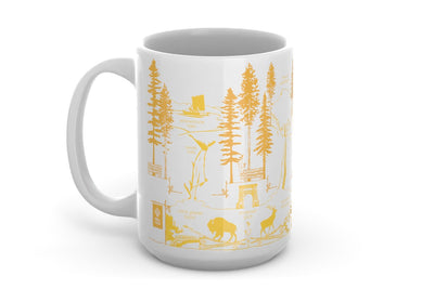 Yellowstone 15 oz Ceramic Mug