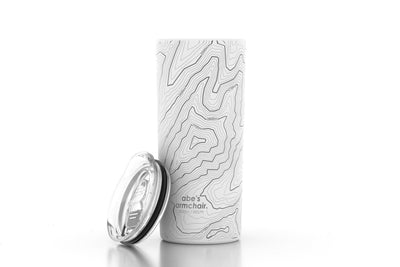 Topography Map 16 oz Insulated Tumbler