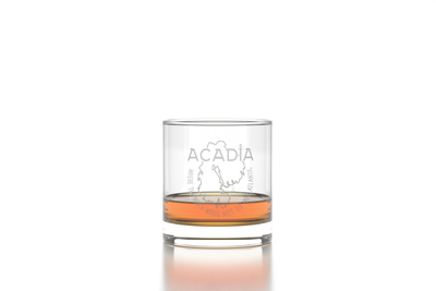 Acadia Rocks Glass