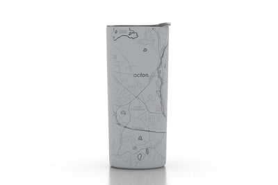 Home Town Map 16 oz Insulated Tumbler