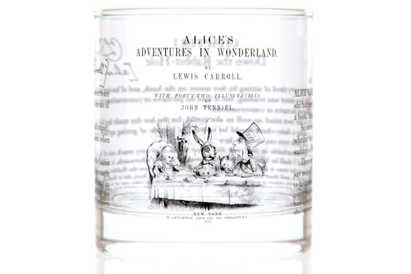 Alice's Adventures in Wonderland - Carroll Rocks Glass