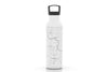 Recipient's City Map 21 oz Insulated Hydration Bottle