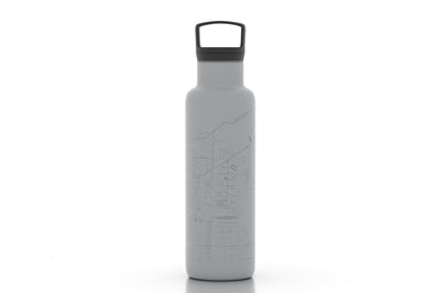 College Town Maps 21 oz Insulated Hydration Bottle