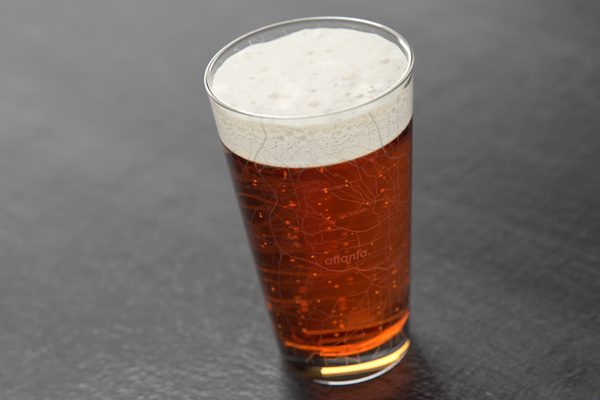 City Map Pint Glass
