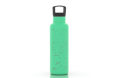 College Town Maps 21 oz Insulated Hydration Bottle