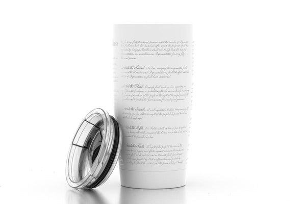 Bill of Rights - 20 oz Insulated Pint Tumbler