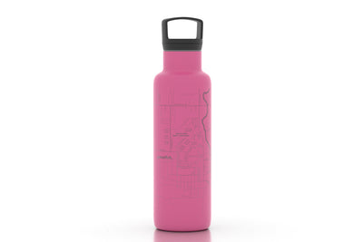 College Town Maps 21 oz Insulated Hydration Bottle