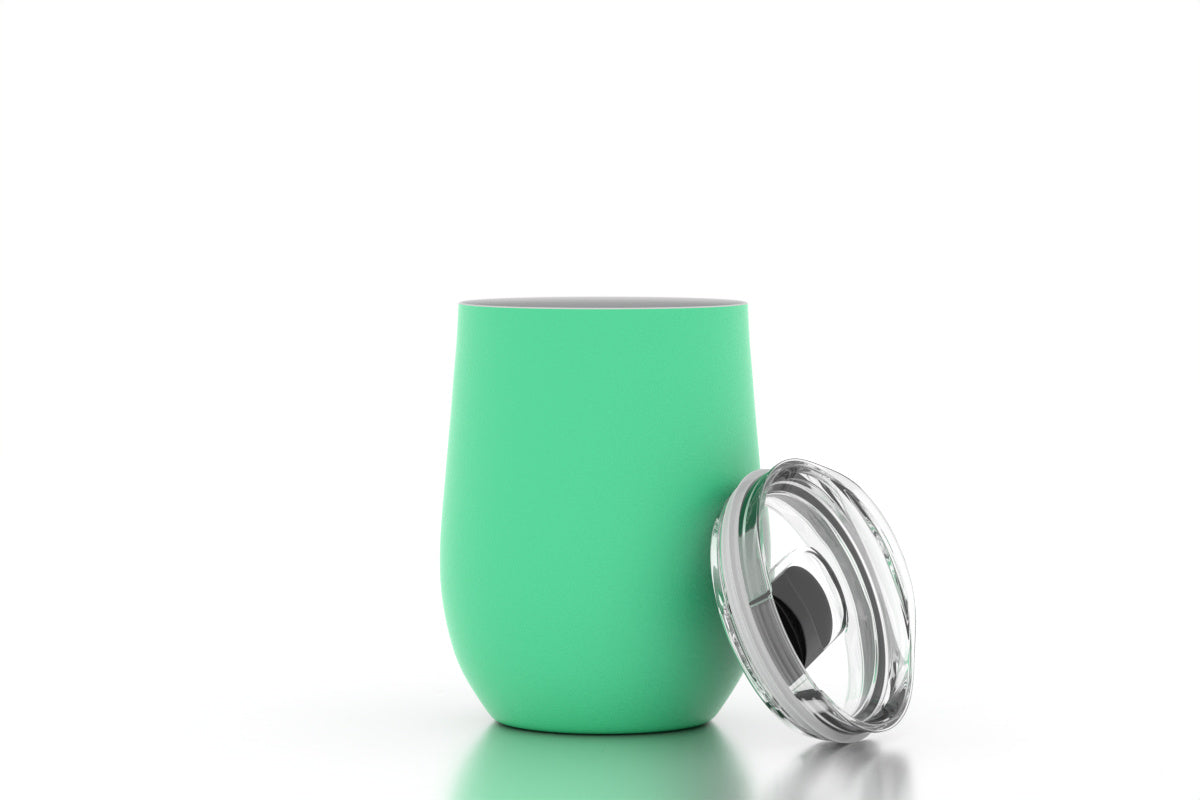 12 oz insulated tumblers 12 oz Insulated Wine Tumbler - White