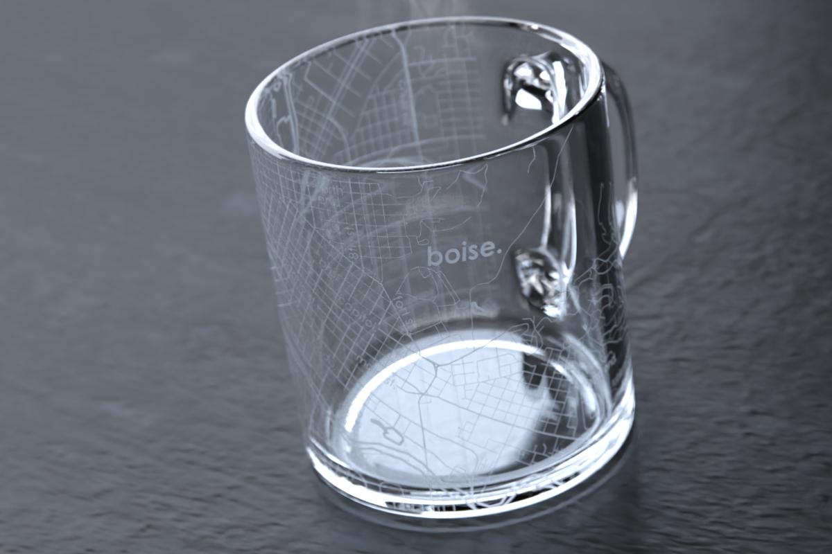 Wells + Insulated Glass Coffee Mugs