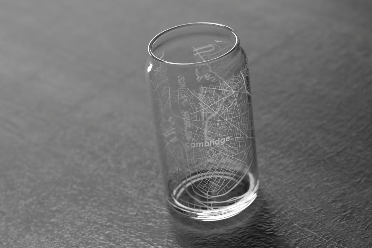 Custom 16 oz Glass Can Cup