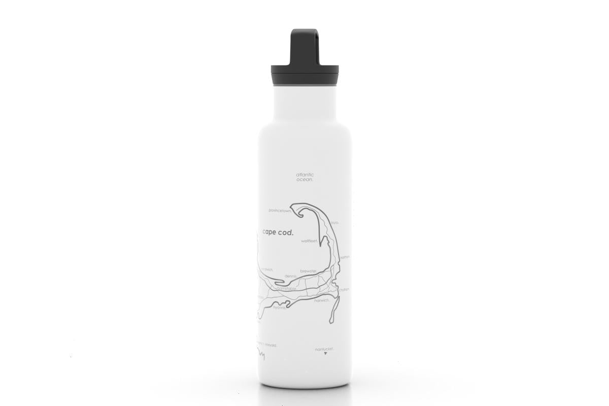 Island and Coastal Maps 21 oz Insulated Bottle