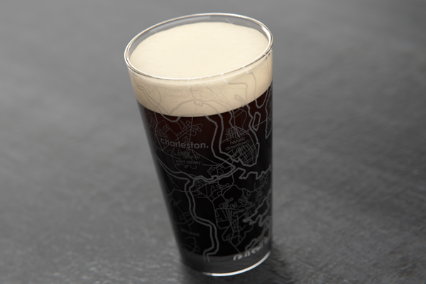 Charleston, SC Map Pint Glass