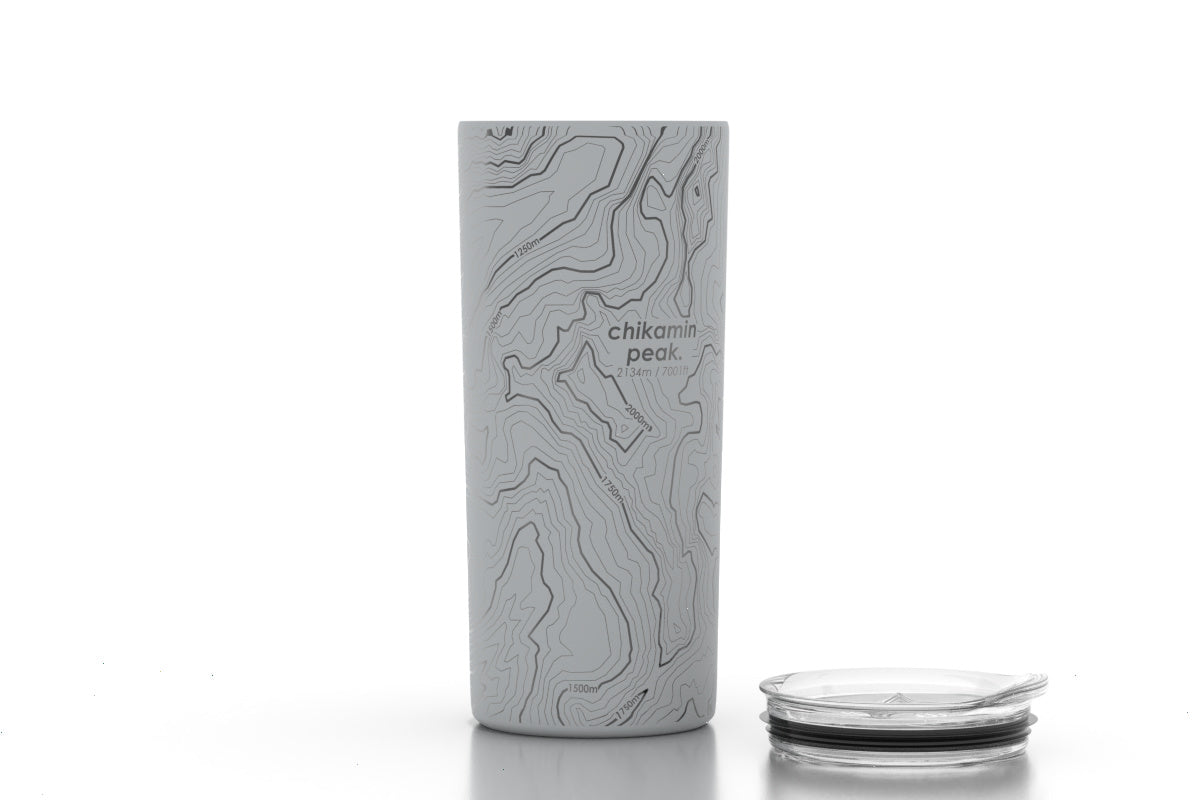 insulated stemless wine tumbler - marble — Design Roots