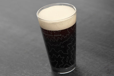 Topography Maps Pint Glass