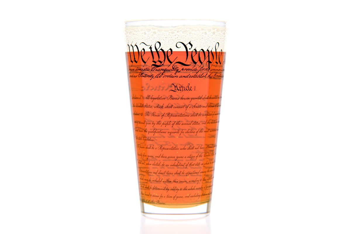 Constitution Pint Glass