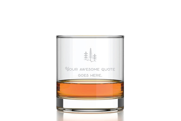 Halloween Custom Quote Glassware