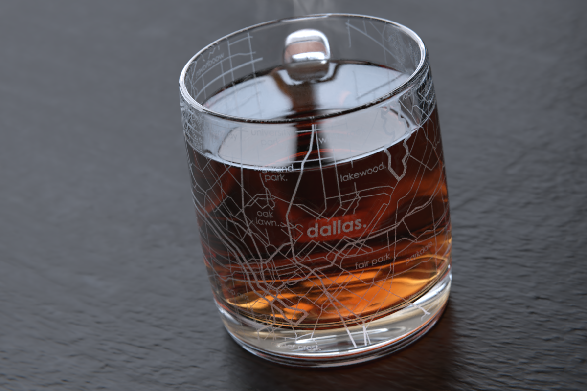 Dallas Map Coffee Mug