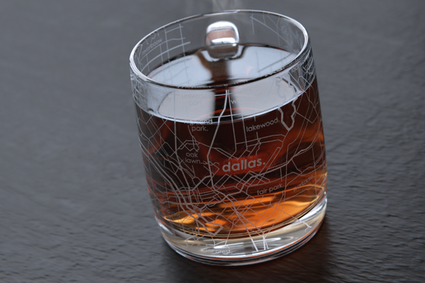 Dallas Map Coffee Mug