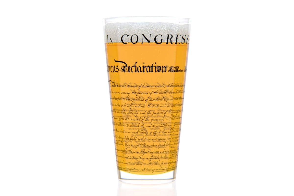 Declaration Pint Glass