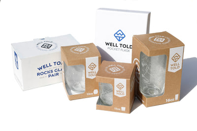 Evanston IL College Town Map Rocks Glass