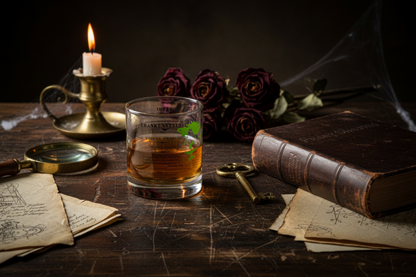 Frankenstein - Shelley Rocks Glass