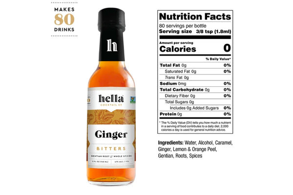 Ginger Bitters - 5oz