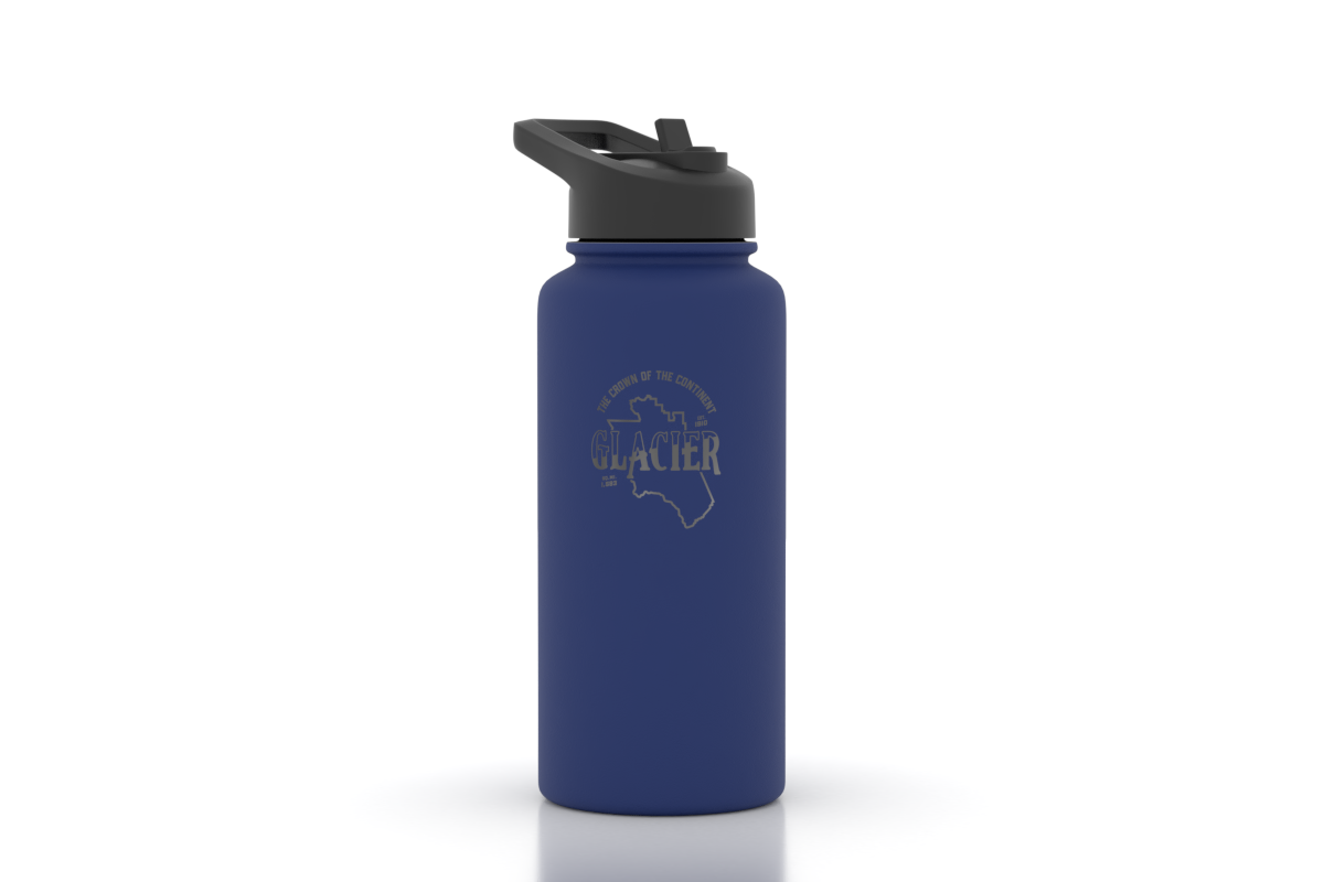 Glacier 32 oz Insulated Hydration Bottle - Midnight Blue