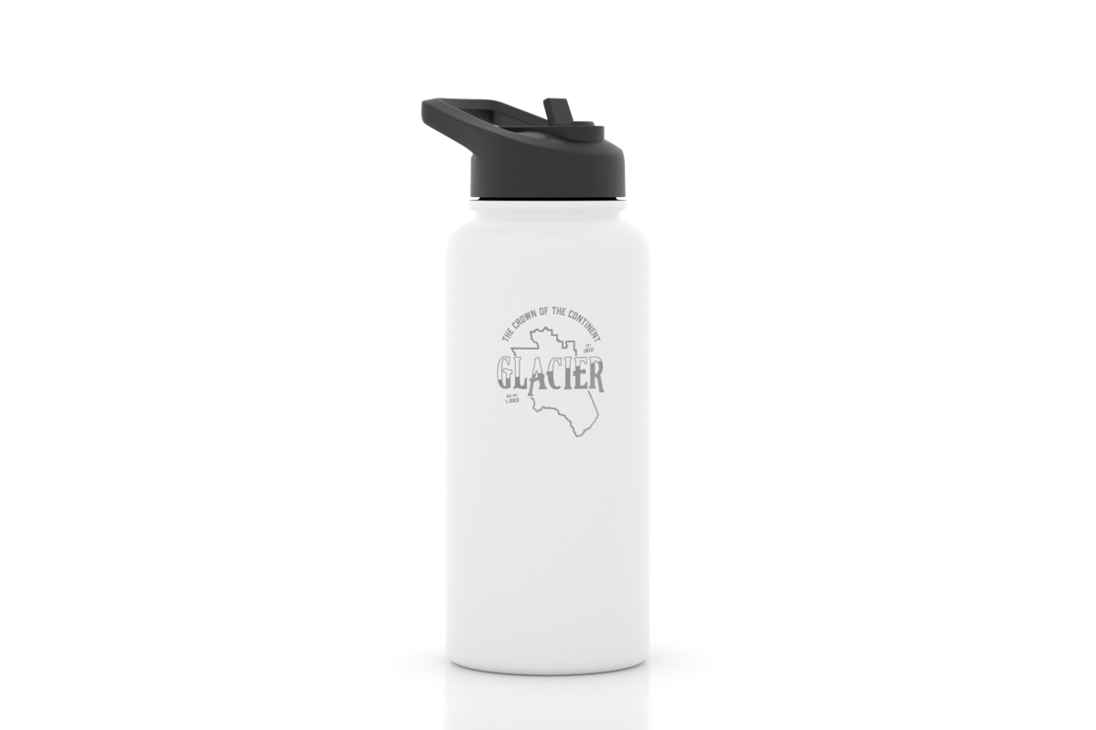 Glacier 32 oz Insulated Hydration Bottle - Midnight Blue