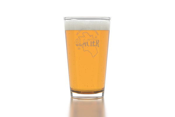 Glacier Pint Glass
