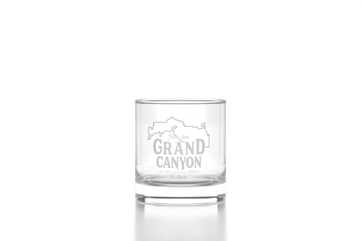 Grand Canyon Rocks Glass 