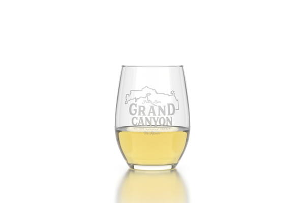 Grand Canyon Stemless Wine Glass