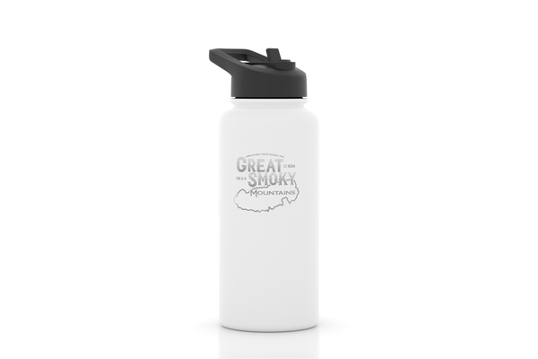 Great Smoky Mountains 32 oz Insulated Hydration Bottle