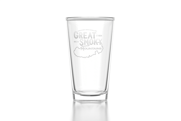 Great Smoky Mountains Pint Glass