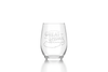 Great Smoky Mountains Stemless Wine Glass