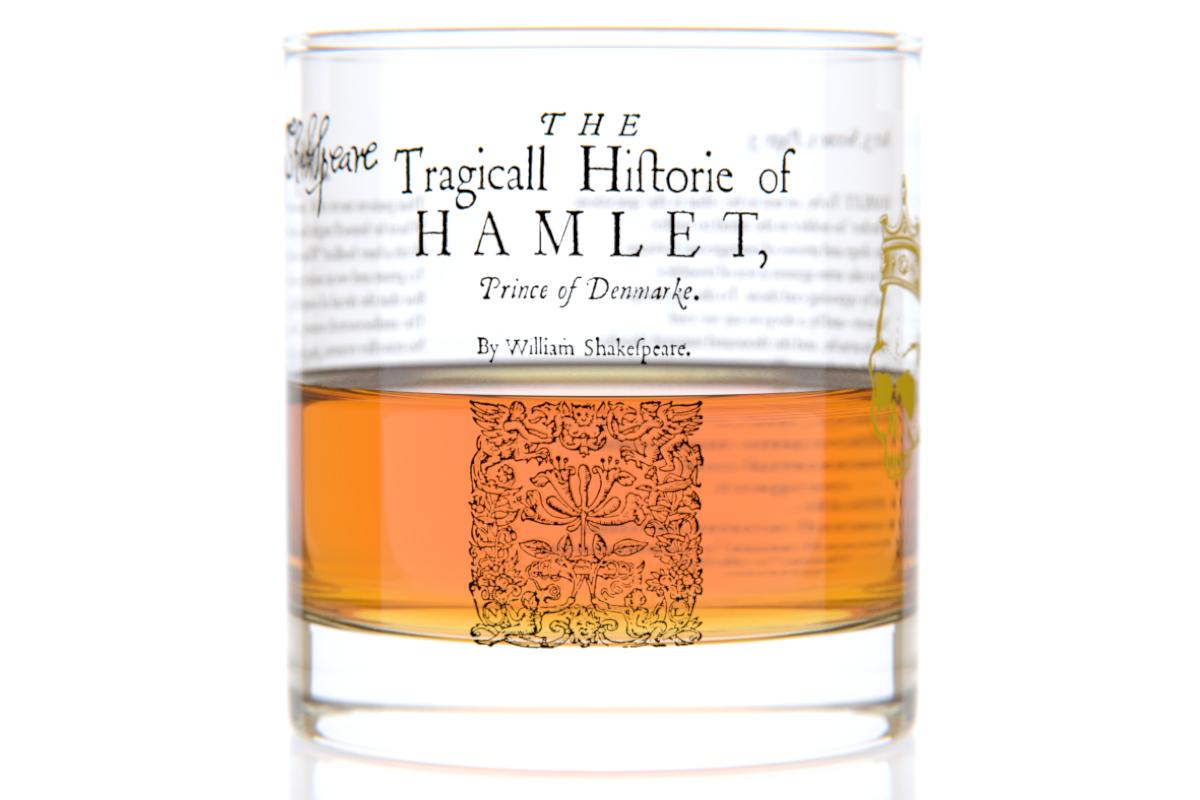 Hamlet - Shakespeare Rocks Glass