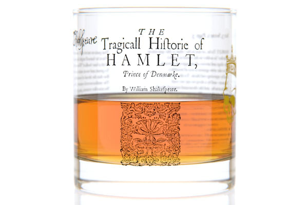 Hamlet - Shakespeare Rocks Glass