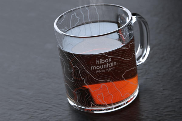 Beaufort Map Glass Coffee Mug