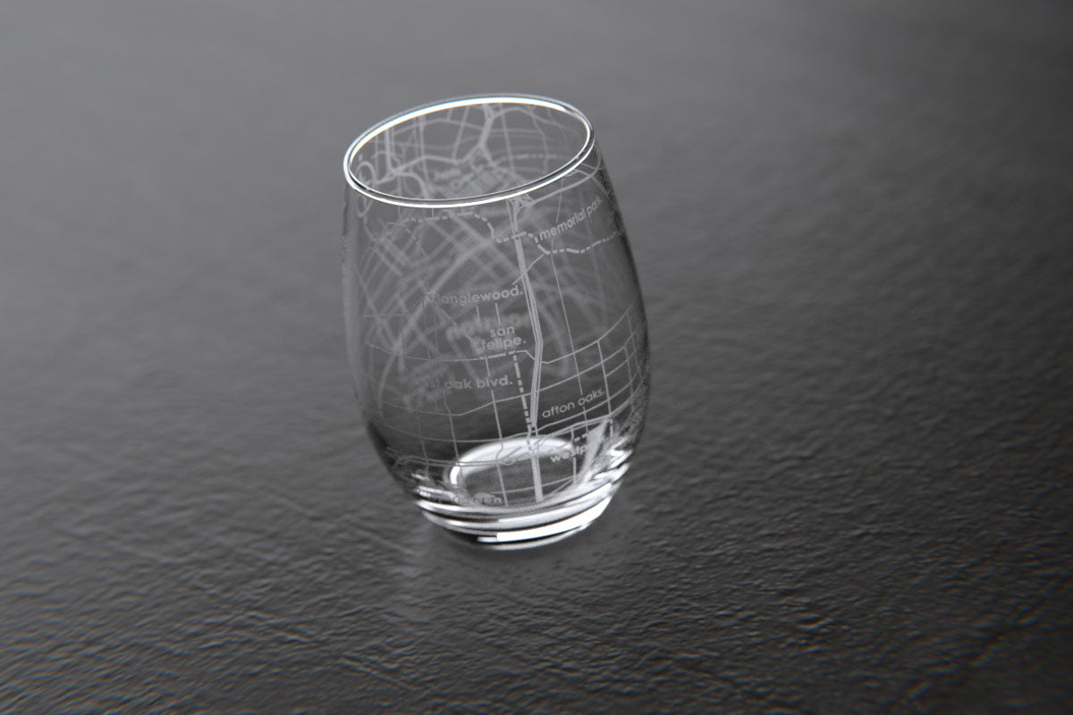 Custom Logo Stemless Wine Glass