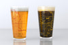 Ames IA Map Pint Glass Pair - Red & Gold