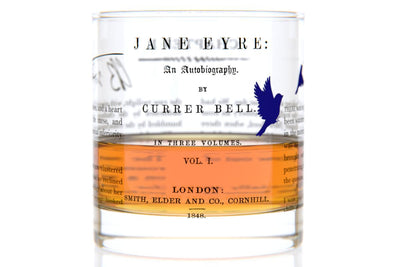 Jane Eyre - Bronte Rocks Glass