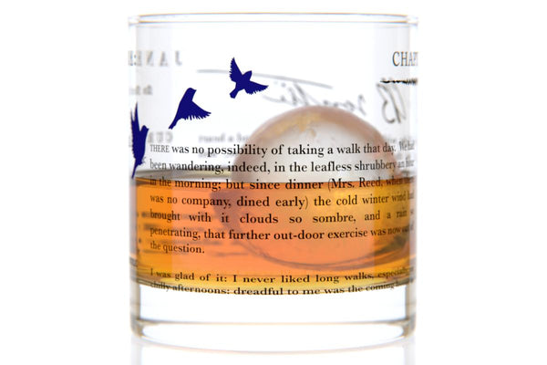 Jane Eyre - Bronte Rocks Glass