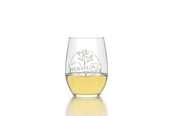 Joshua Tree Stemless Wine Glass