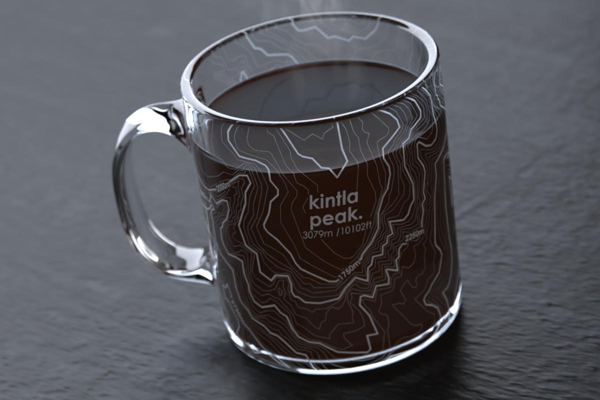 13 oz. Clear Glass Coffee Mugs w/ Custom Imprint Tea Cups | Plum Grove