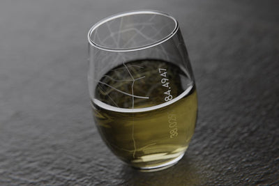 Lexington KY Map Stemless Wine Glass