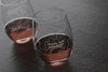 Topography Maps Riedel Crystal Stemless Wine Glass Pair