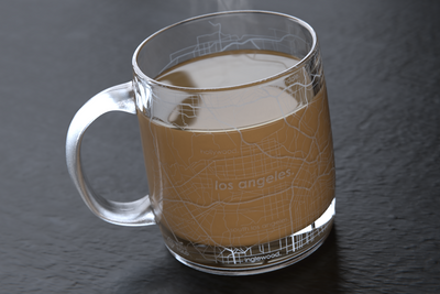 Los Angeles Map Coffee Mug