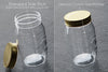 Custom mason jar with lid