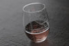 Miami FL Map Stemless Wine Glass